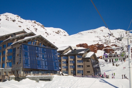 Ski in ski out hotels in Val Thorens - the Alta Pura