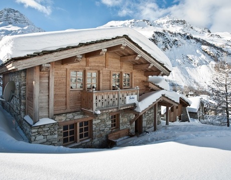 Ski in ski out chalets for easy access to the pistes