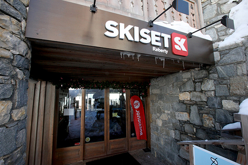 Ski hire Reberty - the Skiset shop