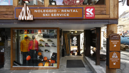 Ski hire Cervinia - Nol Ski in the centre of the resort