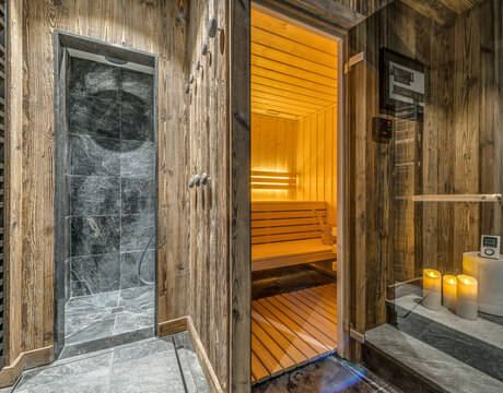 Chalets in Val d'Isere with sauna