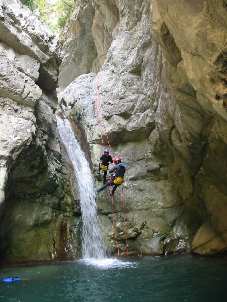 Canyoning near Cluses