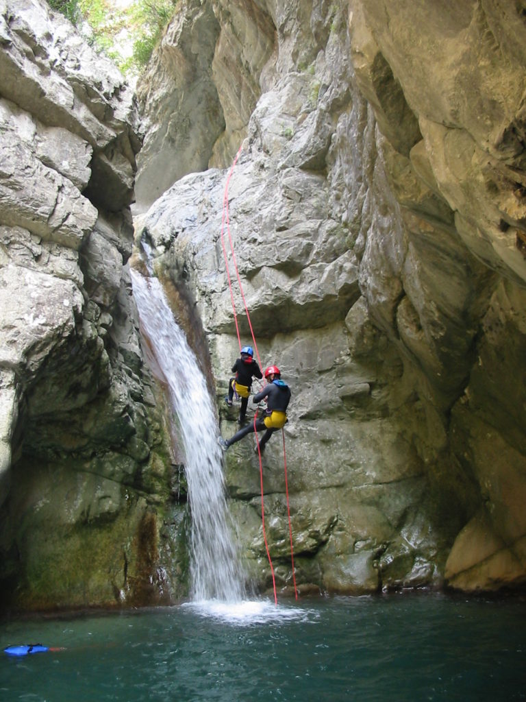 Canyoning near Cluses