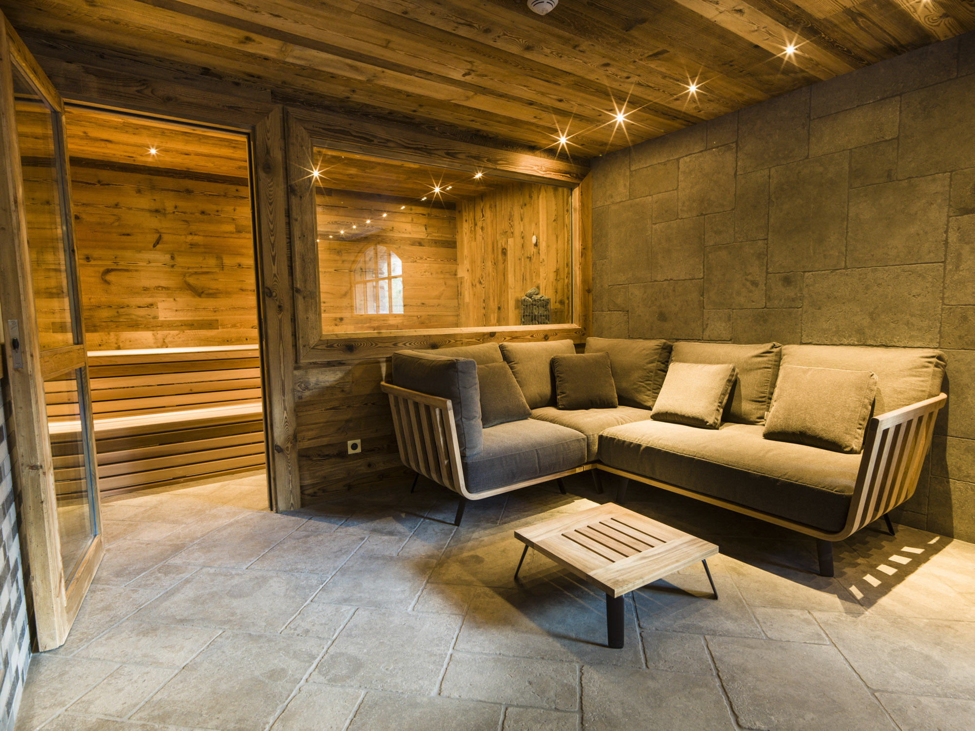 Chalets Val d'Isere with sauna