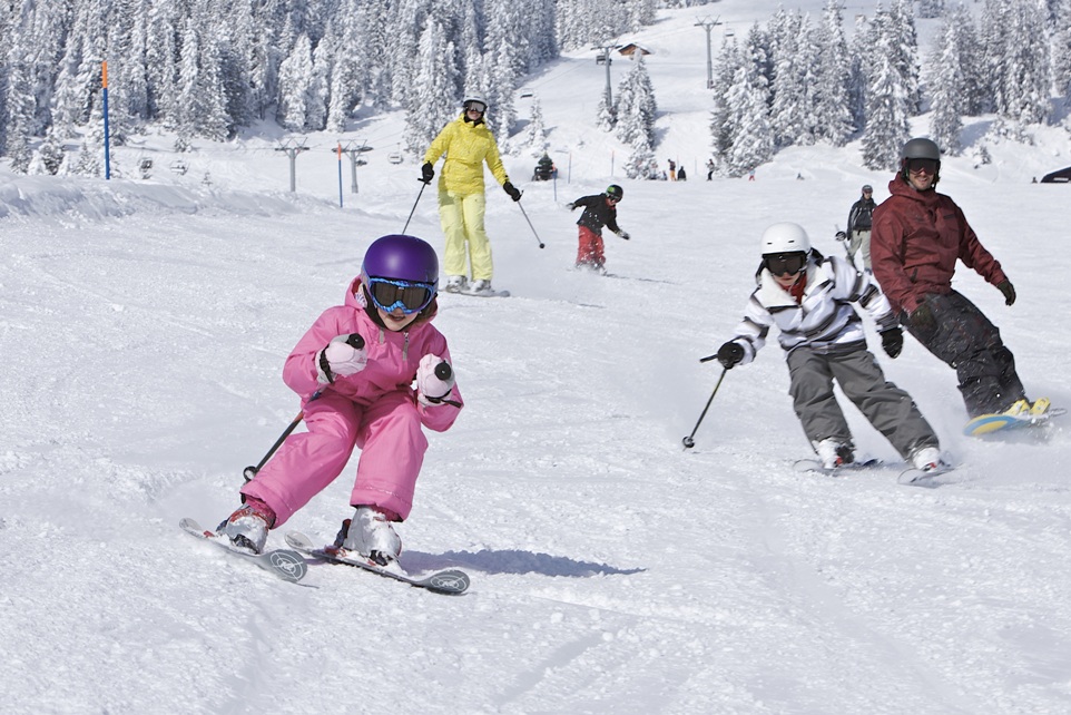 Family ski holiday - the wide pistes of Flims/Laax, Switzerland