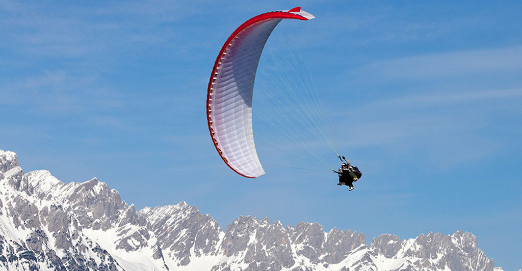 Paragliding Courchevel