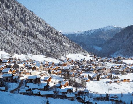 Chalets in Chatel - a pretty French resort within the Portes du Soleil ski area Chalets in Chatel - a pretty French resort within the Portes du Soleil ski area
