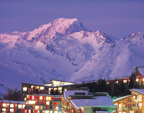 Chalets in Arc 1800 - magnificent mountain views