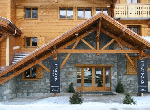 Hotel L'Aiglon ski hotel in Morzine