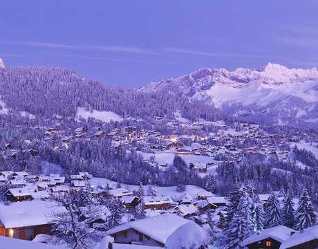 Chalets in Villars and hotels in Villars Switzerland - a pretty Swiss resort 