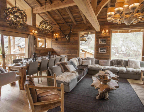 Chalets with guides - the Arctic Lodge in Val d'Isere