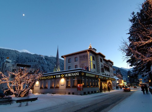 Hotel Morosani Post ski hotel in Davos
