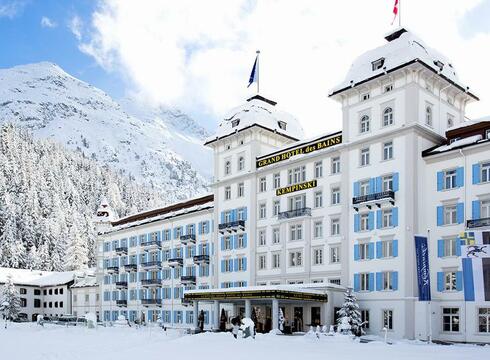 Hotel Kempinski Grand ski hotel in St Moritz