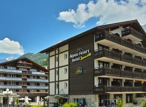 Hotel Alpen Resort ski hotel in Zermatt