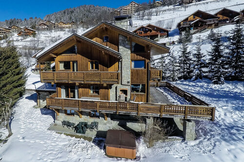 Easter ski chalets