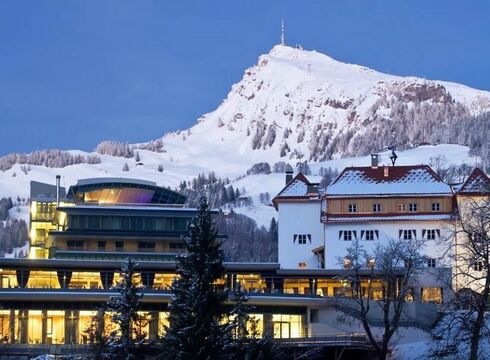 Hotel Schloss Lebenberg ski hotel in Kitzbuhel