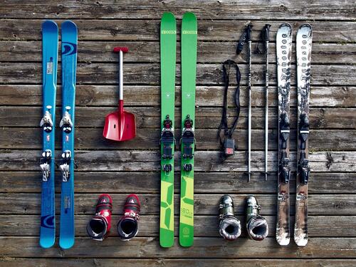 Ski equipment choices