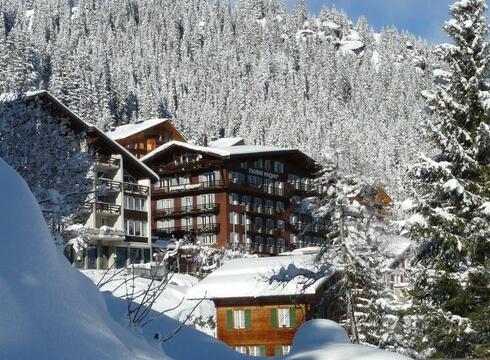 Hotel Eiger ski hotel in Murren
