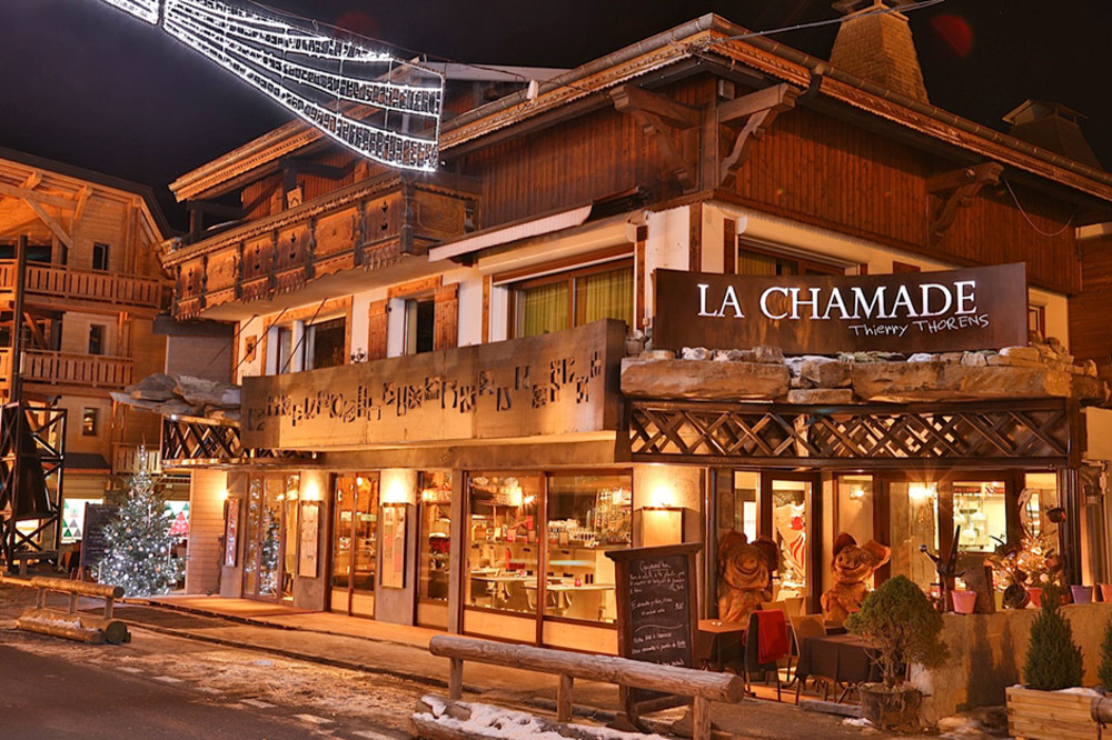 Fine dining in Morzine - the Restaurant Chamade