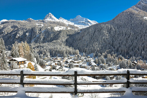 Ski hire Champoluc - pretty old village