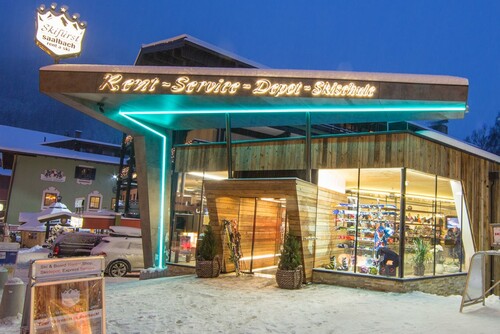 Ski hire Saalbach - the Skifurst ski hire shop near the Schattberg Xpress lift