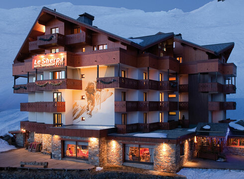 Hotel Sherpa ski hotel in Val Thorens