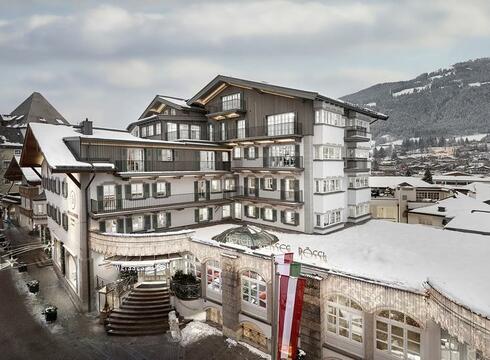 Hotel Weisses Rossl ski hotel in Kitzbuhel