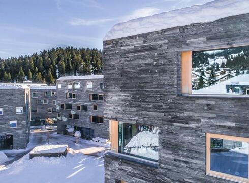 Rocksresort Design Hotel ski hotel in Laax