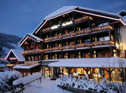 Hotel Alpina ski hotel in Klosters