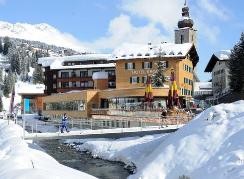Romantik Hotel Krone ski hotel in Lech