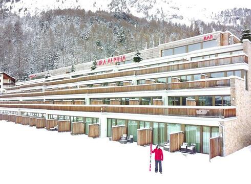 Hotel Nira Alpina ski hotel in St Moritz