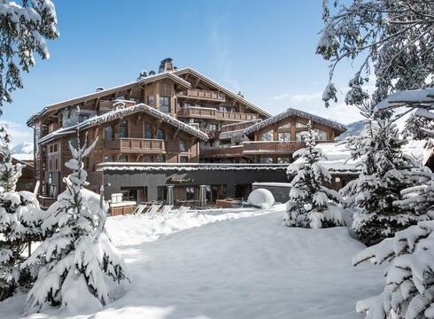 Hotel Barrieres Les Neiges ski hotel in Courchevel 1850