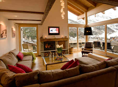 Chalet Jessica Penthouse ski chalet in Saas Fee