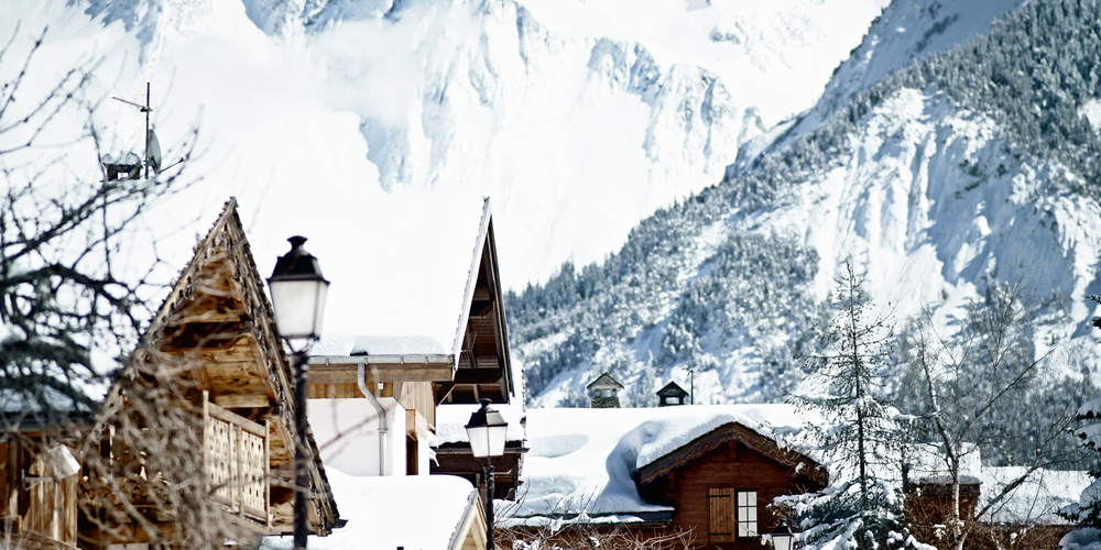 Construction of Courchevel slopes