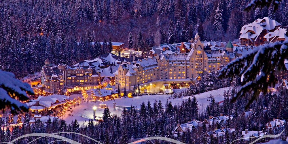 View of Whistler Blackcomb resort