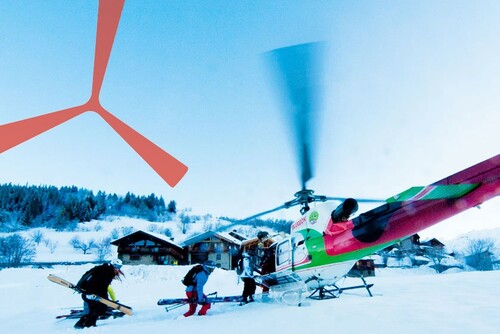 Heli-skiing France