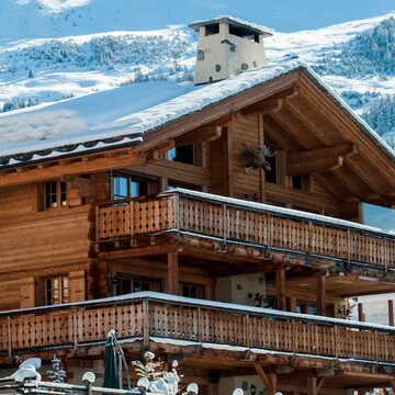 Chalet silver verbier new exterior