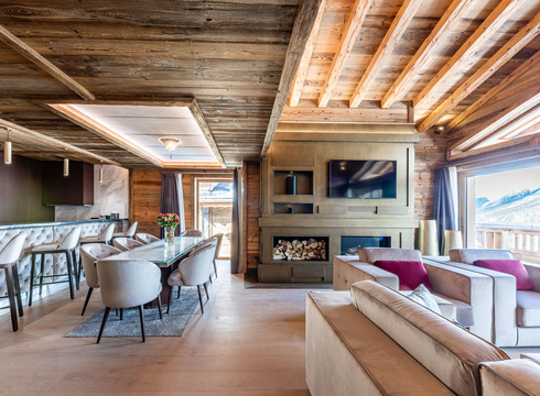 Residence Belvedere Resort 1 ski chalet in Courchevel Moriond